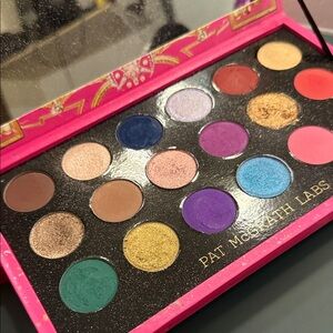 Pat McGrath Vibrant Eyeshadow Palette - Gold, Blue, Pink